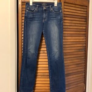 Lucky Brand sweet straight denim jeans, size 6